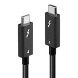 2m Thunderbolt 4 Cable, 40Gbps, Active Connect Thunderbolt 4 devices at up to 40Gbps