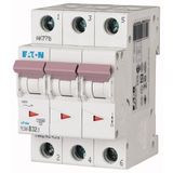 Miniature circuit breaker (MCB), 32 A, 3p, characteristic: B