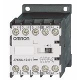 Contactor, 3-pole, 12 A/5.5 kW AC3 (20 A AC1) + 1B auxiliary with diod