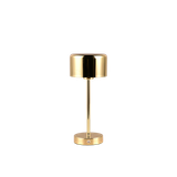 Jeff LED table lamp polished brass rechargeable