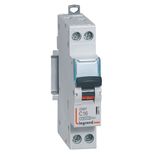 Phase+Neutral circuit breaker DNX³4500 6kA screw terminal inlet and outlet - 1P+N 230V~ 16A curve C - 1 module