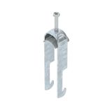 BS-W2-K-28 FT Clamp clip 2056 double 22-28mm