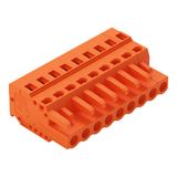 1-conductor female connector CAGE CLAMP® 2.5 mm² orange