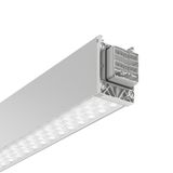 LINEDO, 21 W, 3400 lm, 840, aluminium, on/off Continuous line luminair