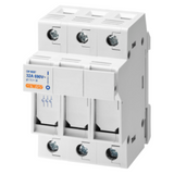 DISCONNECTABLE FUSE-HOLDER - 3P 10,3X38 690V 32A - 3 MODULES