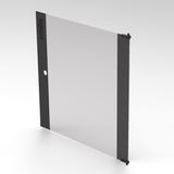Glass door 9U for wall mounting enclosure LCS3