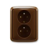 5512A-2359 H Socket outlet double