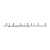 PS1/12  Busbar . 1 Phase Busbar, 12 PINs, 10mm2