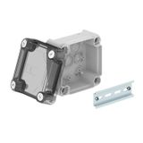 T 60 OE HD TR Junction box, closed with high transparent cover 114x114x76