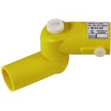 Angled intake tube, adjustable, D=40mm for MS dry cleaning set -36kV