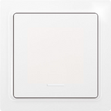 Wireless 1-way pushbutton in E-Design55, polar white mat