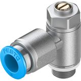GRLA-1/8-QS-8-D One-way flow control valve