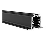 3-PHASE TRACK RECESSED DALI BLACK 1M