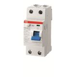 F202 A-100/0.03 AP-R Residual Current Circuit Breaker 2P A type 30 mA