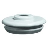 PEHA D 62 PVC nipple grey with cable entry