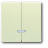 6545-82 CoverPlates (partly incl. Insert) future®, solo®; carat®; Busch-dynasty® ivory white