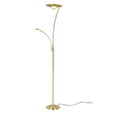 Granby LED floor lamp matt brass