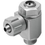 GRLA-1/4-PK-6-B One-way flow control valve