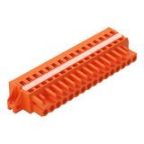 1-conductor female connector CAGE CLAMP® 2.5 mm² orange