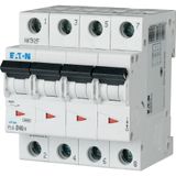 Miniature circuit breaker (MCB), 40 A, 4p, characteristic: D