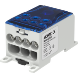 OJL400AF blue in 10x(1x25) out 4x35/3X50mm² Distribution block