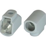 Tunnel terminal 1x50mm², 80A Cu / 75A Al