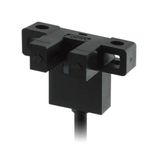 Photo micro sensor, slot type, L-shaped, L-ON/D-ON selectable, NPN, 1
