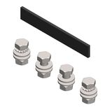 Baying kit for wall-mounted frames IL951... (seal and srews)