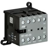 B7-40-00-85 Mini Contactor 380 ... 415 V AC - 4 NO - 0 NC - Screw Terminals