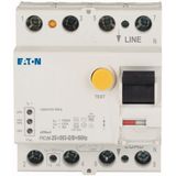 Digital residual current circuit-breaker, all-current sensitive, 25 A, 4p, 30 mA, type G/B+, 60 Hz