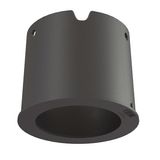 Cover masking for pole ›60 mm for Avenida LED, graphite