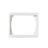 1721F100-884 Cover frame 1gang White - Impressivo