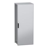 Schneider Electric NSYSFN20860 Picture  PanelSeT SFN enclosure Benefit Image - Benefit + 18 + 18 3  videos "Floor standing modular electrical enclosure, PanelSeT SFN, decarbonized steel, 2000x800x600mm, IP55"