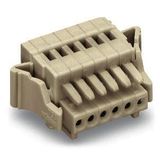 733-102/037-000 1-conductor female connector; CAGE CLAMP®; 0.5 mm²