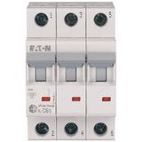 Miniature circuit breaker (MCB), 6 A, 3p, characteristic: C