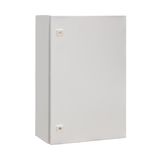 Wall-mounted enclosure 1 door IP65 H=700 W=500 D=260 mm