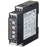 Monitoring relay 22.5mm wide, Single phase over or under current 10 to