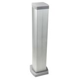 Mini column direct clipping 4 compartments 0.68m aluminium