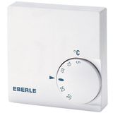 Room controller, 5-30C, AC 230V, 1CO, 10/5 A, with TA