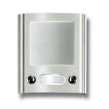 2-button house number module, light grey
