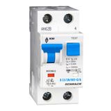 Combined MCB/RCD (RCBO) B13/1+N/30mA/Type A, G
