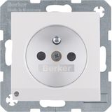 Soc.out. earth.pin+LED orient.,enhncd contact prot.,screw-in lift ,S1/