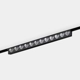 Bento 12 LEDS Wall Washer Low voltage 12W LED warm-white 3000K CRI 90 ON-OFF Black 921lm