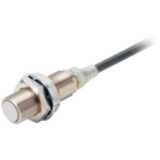 Proximity sensor, inductive, brass-nickel, short body, M12, shielded,