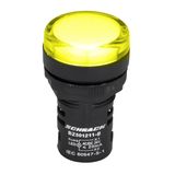 LED-indicator monobloc 24VAC/DC yellow