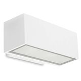 Wall fixture IP65 Afrodita LED 220mm Single Emission LED 11.5W LED warm-white 3000K ON-OFF White 913lm