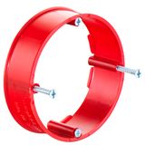 Flush-mounting plaster comp. ring h=24 mm, screw distance 67 mm