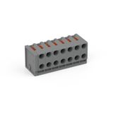 252-307 2-conductor female connector; push-button; PUSH WIRE®
