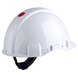 3M™ Hard Hat, Uvicator, Ratchet, Non vented, Dielectric 440V, Plastic 