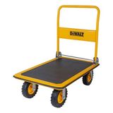 The steel platform and handle provide a load capacity of 300 kg. Collapsible loop handle.